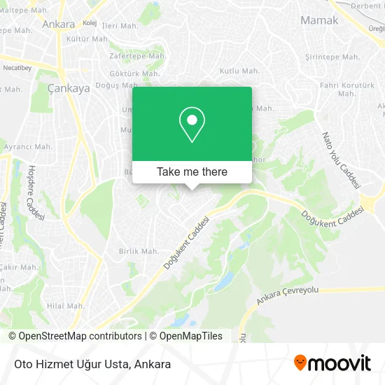 Oto Hizmet Uğur Usta map