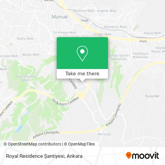 Royal Residence Şantiyesi map
