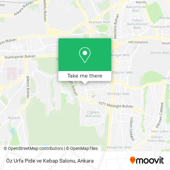 Öz Urfa Pide ve Kebap Salonu map