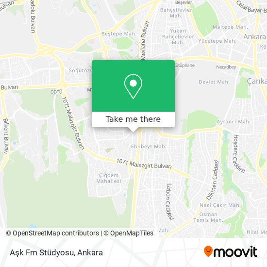 Aşk Fm Stüdyosu map