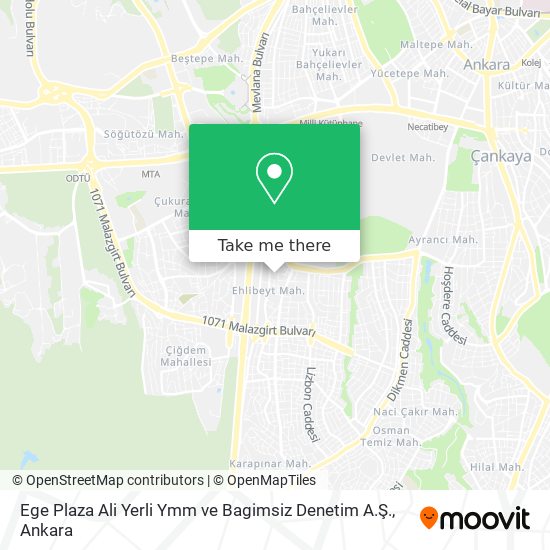 Ege Plaza Ali Yerli Ymm ve Bagimsiz Denetim A.Ş. map