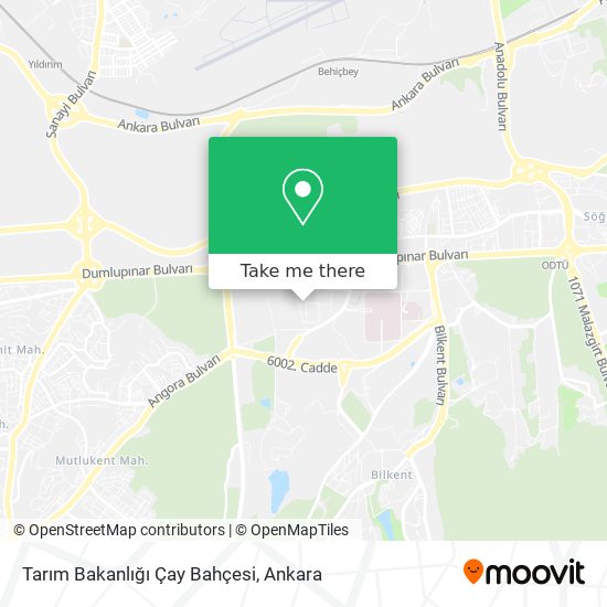 Tarım Bakanlığı Çay Bahçesi map