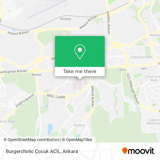 Burgercholıc Çocuk ACİL map