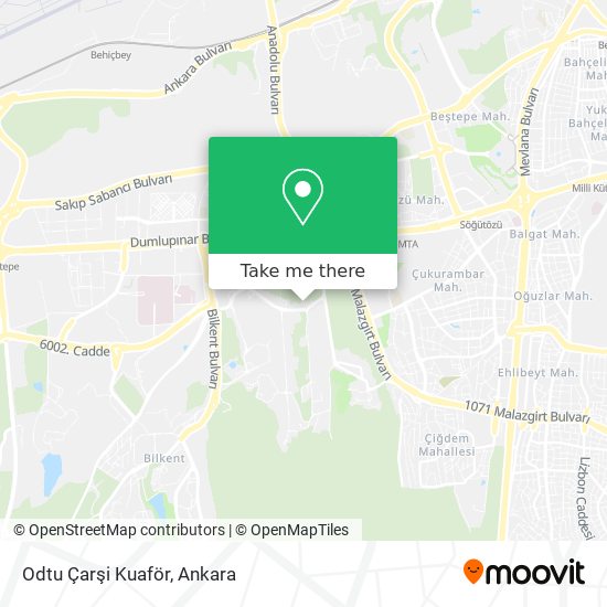 Odtu Çarşi Kuaför map