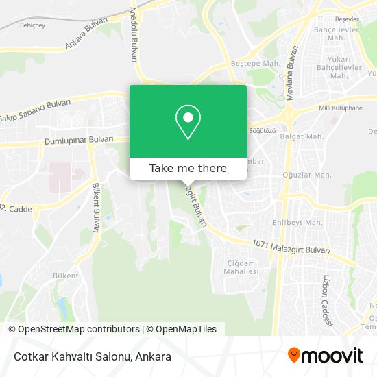 Cotkar Kahvaltı Salonu map