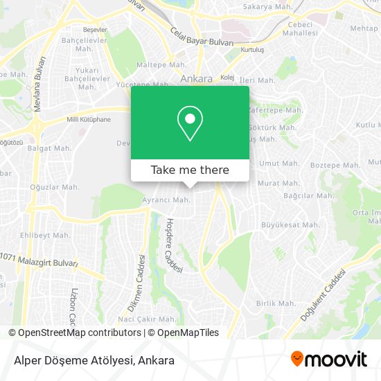 Alper Döşeme Atölyesi map