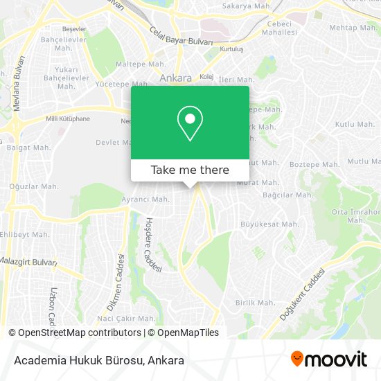 Academia Hukuk Bürosu map