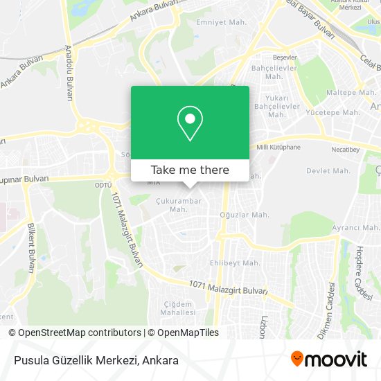 Pusula Güzellik Merkezi map