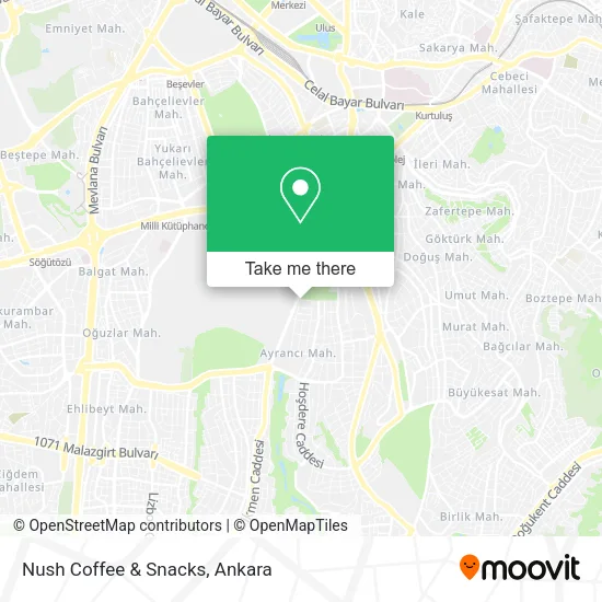 Nush Coffee & Snacks map