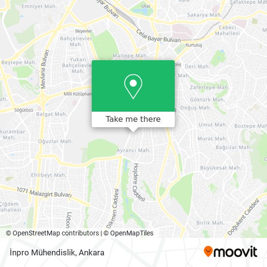 İnpro Mühendislik map