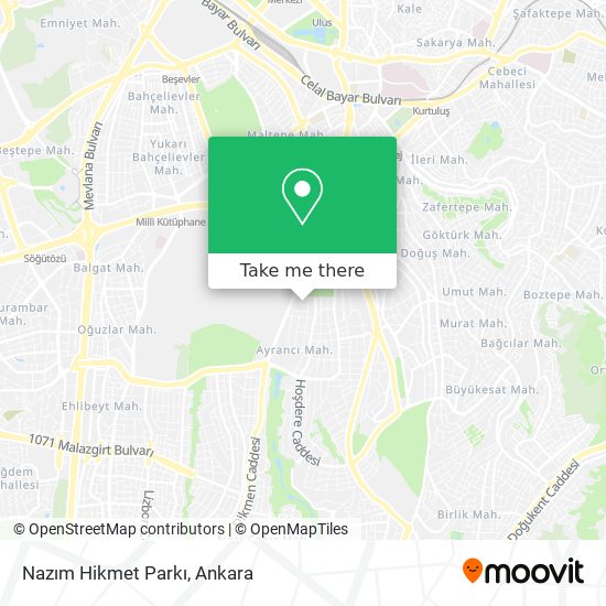 Nazım Hikmet Parkı map