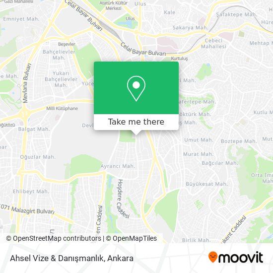 Ahsel Vize & Danışmanlık map