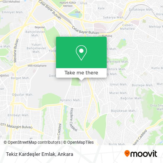 Tekiz Kardeşler Emlak map