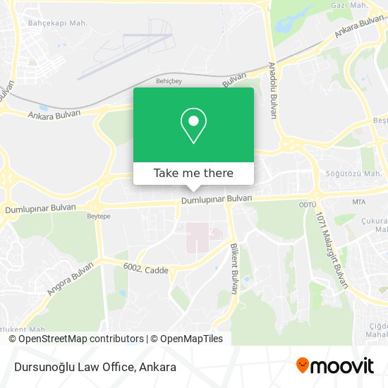 Dursunoğlu Law Office map
