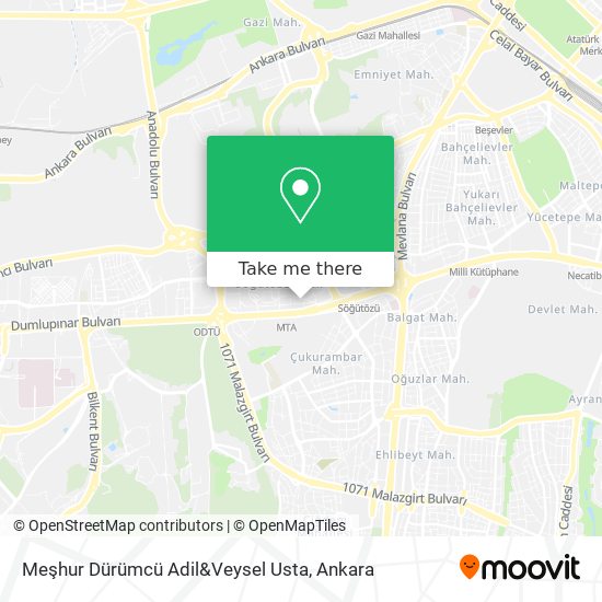 Meşhur Dürümcü Adil&Veysel Usta map