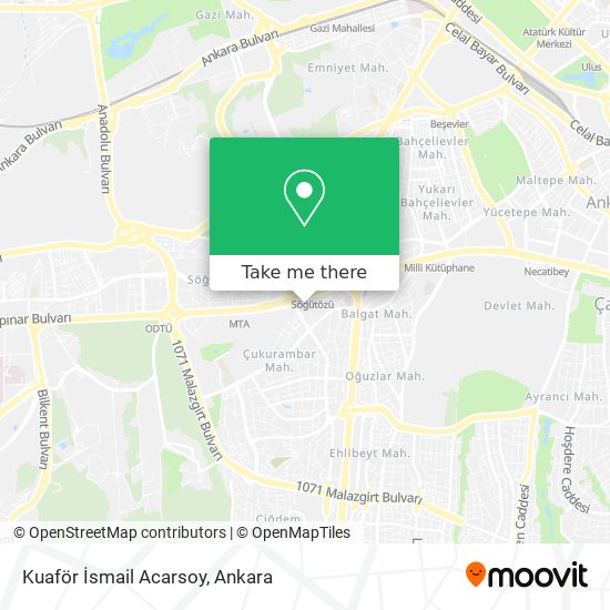 Kuaför İsmail Acarsoy map