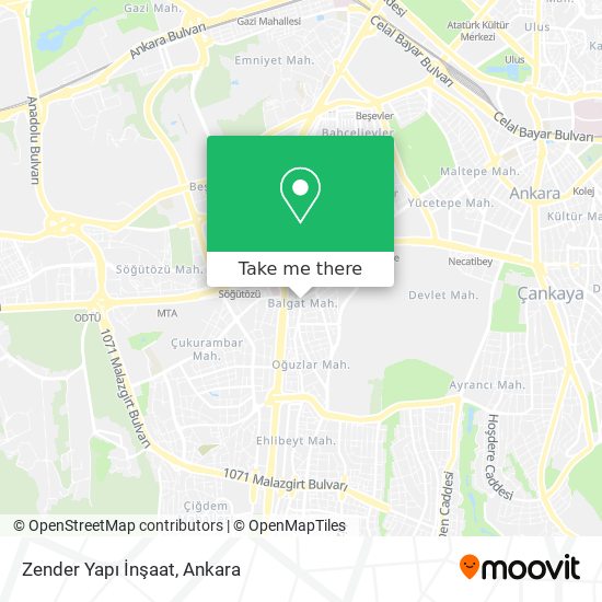 Zender Yapı İnşaat map