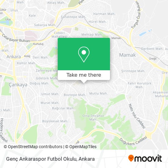 Genç Ankaraspor Futbol Okulu map