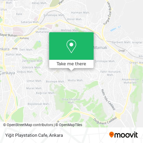 Yiğit Playstation Cafe map
