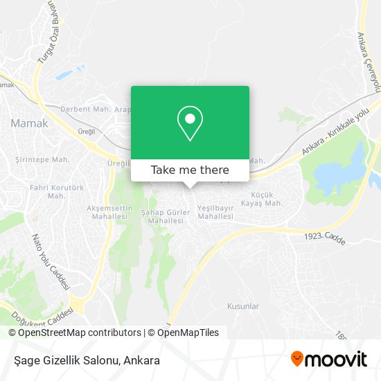 Şage Gizellik Salonu map