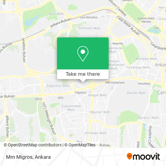 Mm Migros map