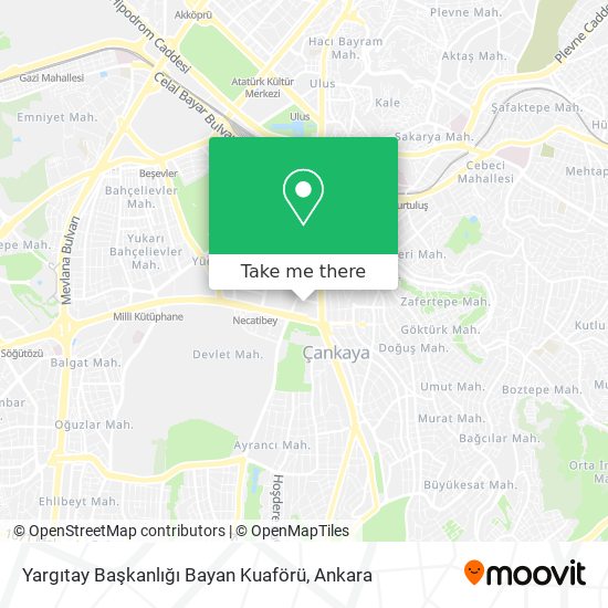 Yargıtay Başkanlığı Bayan Kuaförü map