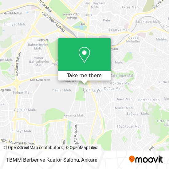 TBMM Berber ve Kuaför Salonu map