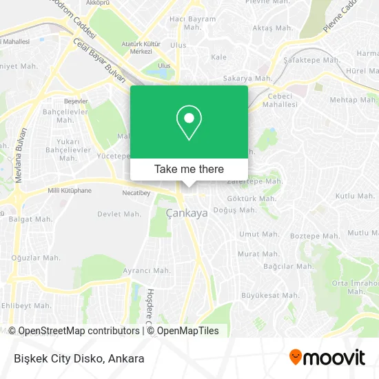 Bişkek City Disko map