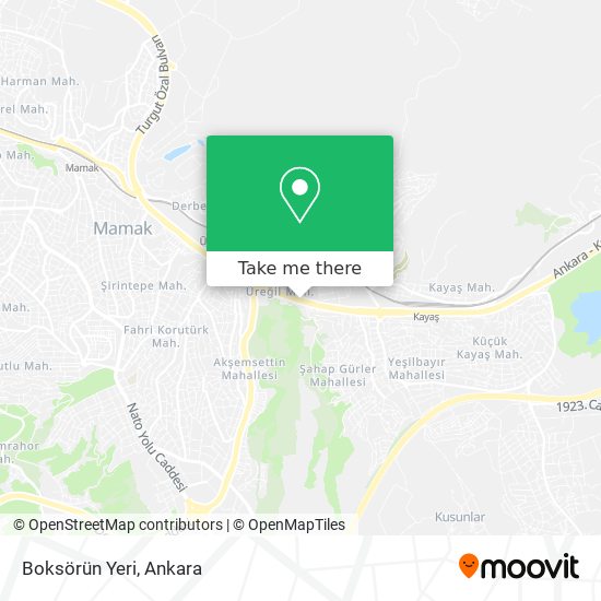 Boksörün Yeri map