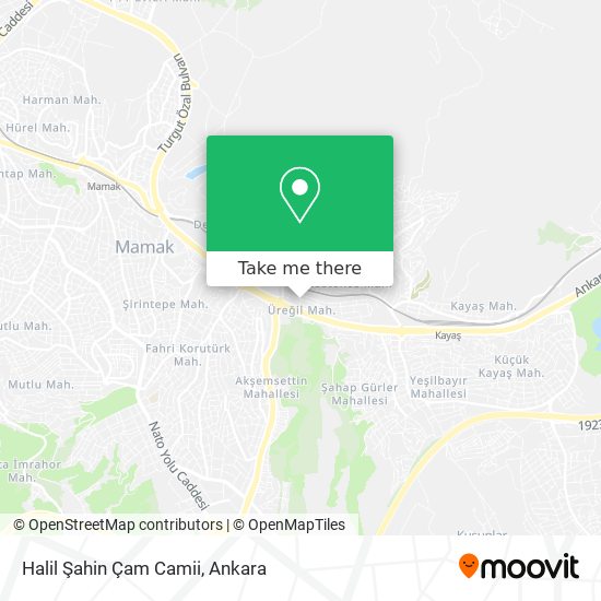 Halil Şahin Çam Camii map