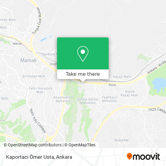 Kaportacı Ömer Usta map