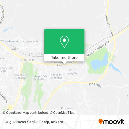 Küçükkayaş Sağlık Ocağı map