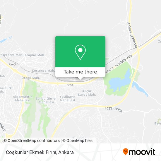 Coşkunlar Ekmek Fırını map