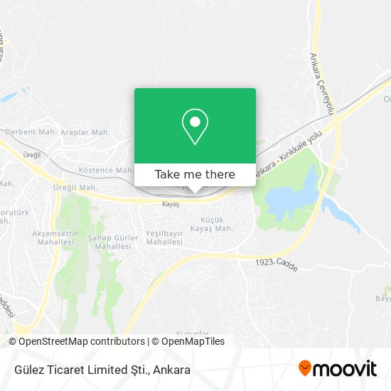 Gülez Ticaret Limited Şti. map