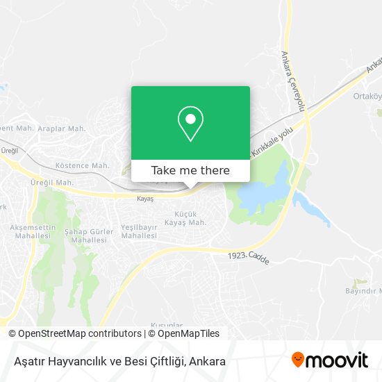 Aşatır Hayvancılık ve Besi Çiftliği map