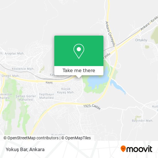 Yokuş Bar map