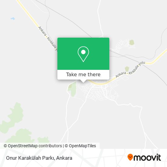 Onur Karakülah Parkı map