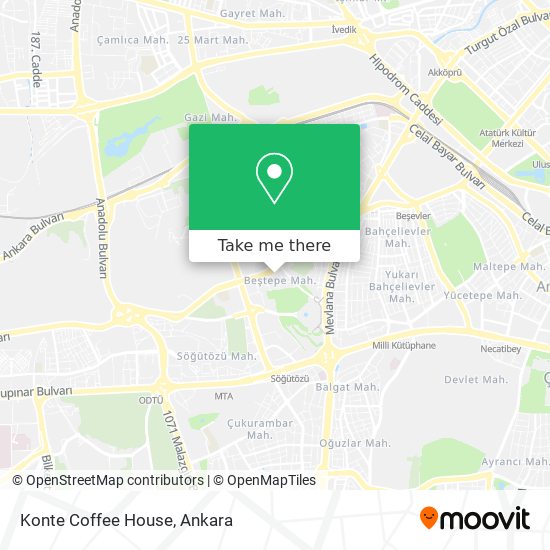 Konte Coffee House map