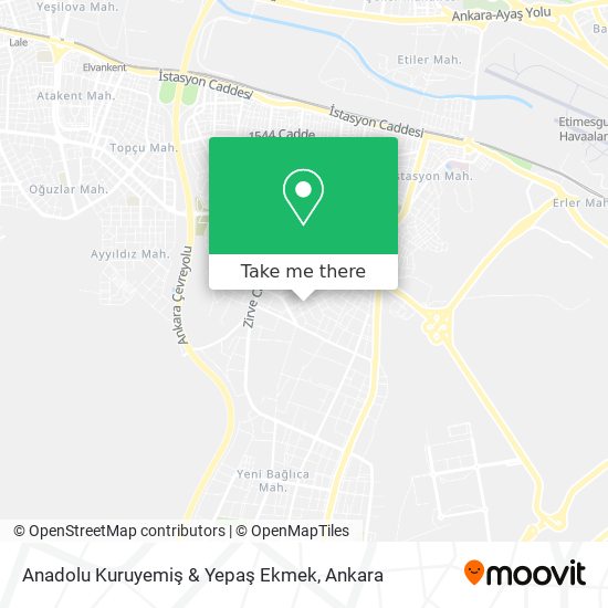 Anadolu Kuruyemiş & Yepaş Ekmek map