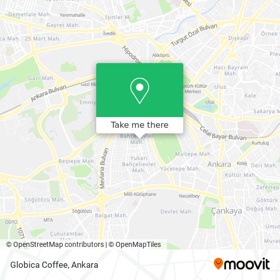 Globica Coffee map