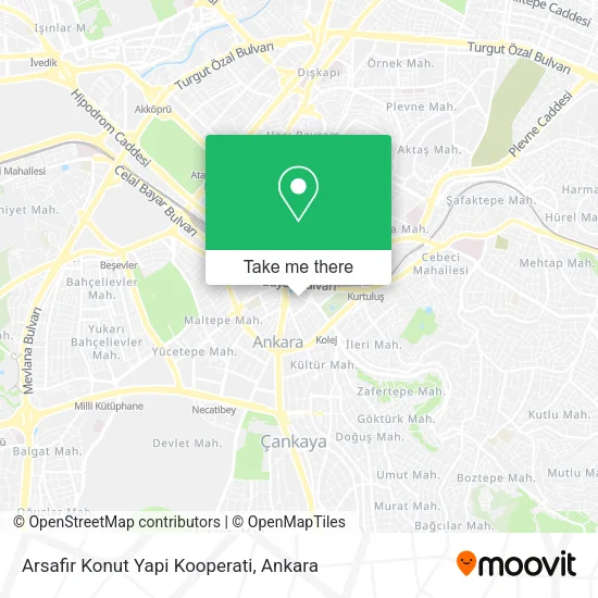 Arsafir Konut Yapi Kooperati map