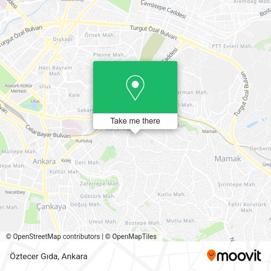 Öztecer Gıda map