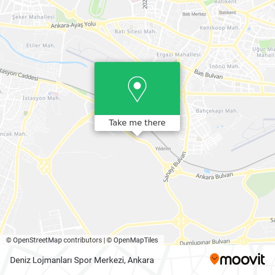 Deniz Lojmanları Spor Merkezi map
