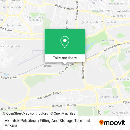 Akimtek Petroleum Filling And Storage Terminal map