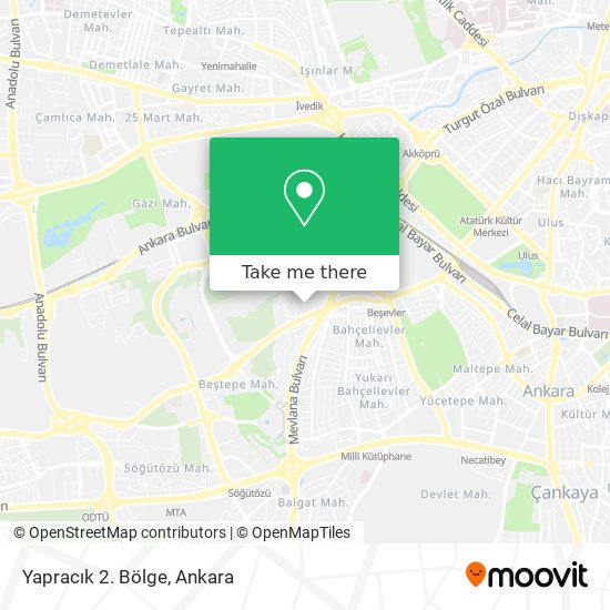 Yapracık 2. Bölge map