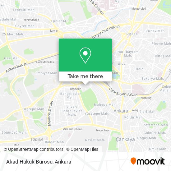 Akad Hukuk Bürosu map