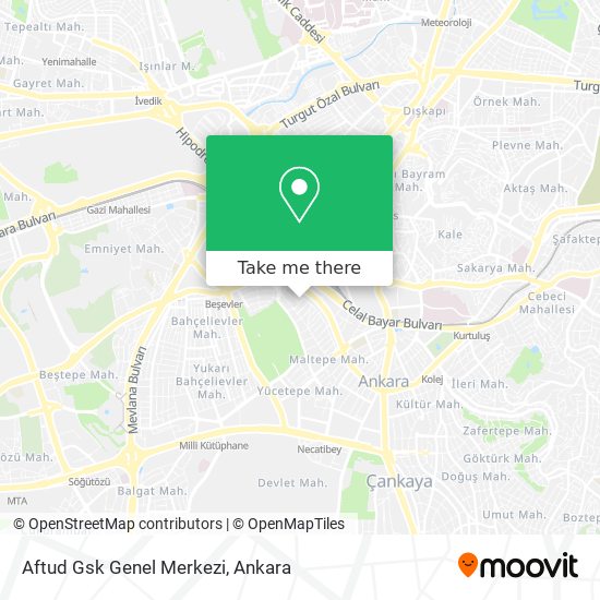 Aftud Gsk Genel Merkezi map
