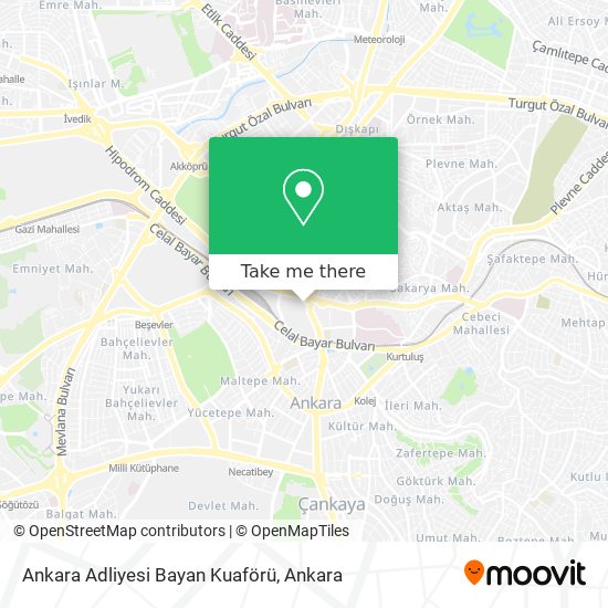 Ankara Adliyesi Bayan Kuaförü map