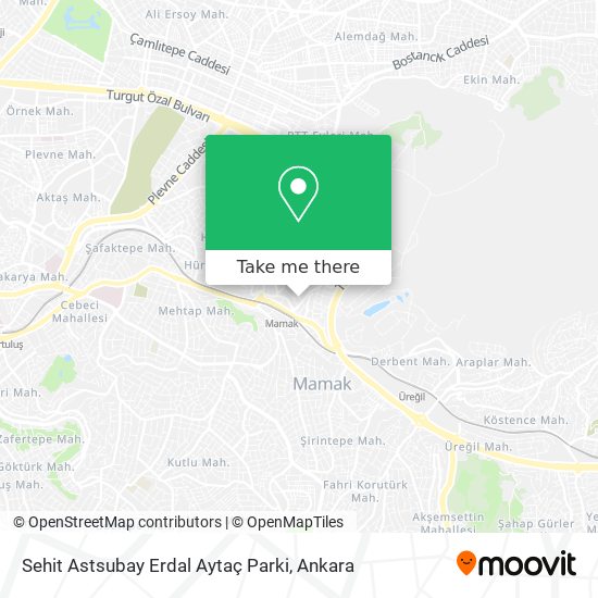 Sehit Astsubay Erdal Aytaç Parki map