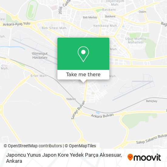 Japoncu Yunus Japon Kore Yedek Parça Aksesuar map